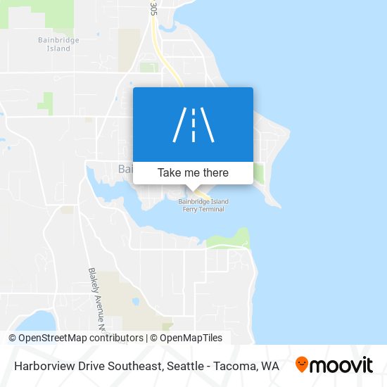 Harborview Drive Southeast map