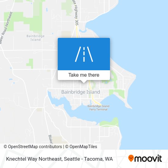 Mapa de Knechtel Way Northeast
