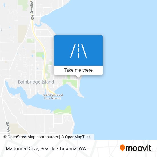 Mapa de Madonna Drive
