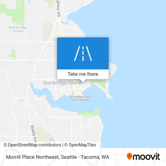 Morrill Place Northeast map