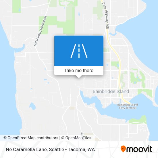 Ne Caramella Lane map