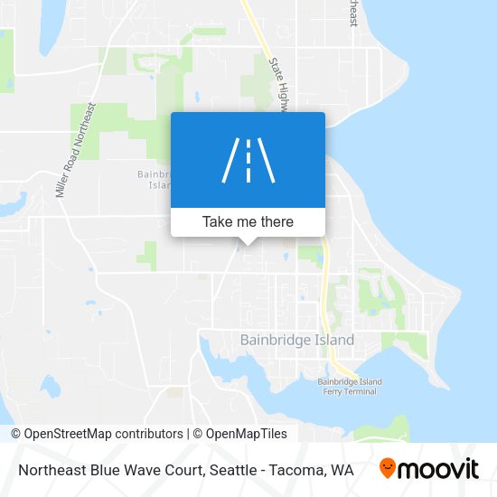 Mapa de Northeast Blue Wave Court