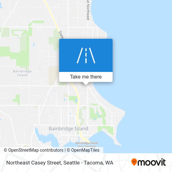 Northeast Casey Street map