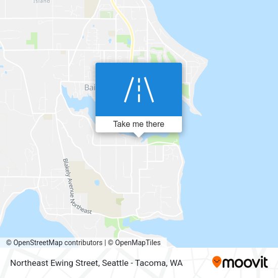 Mapa de Northeast Ewing Street