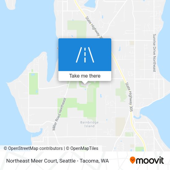Mapa de Northeast Meer Court