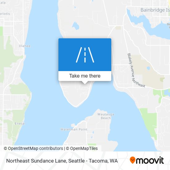 Mapa de Northeast Sundance Lane