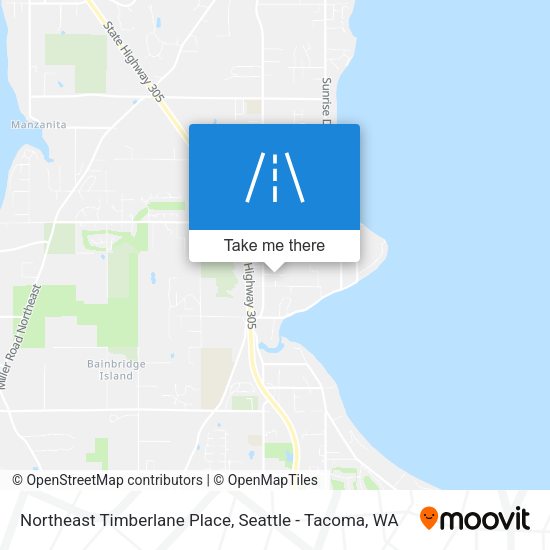 Mapa de Northeast Timberlane Place
