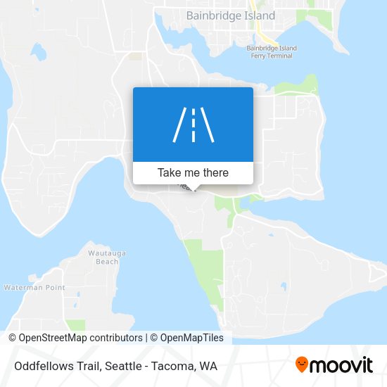 Oddfellows Trail map