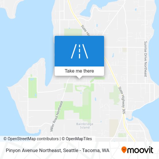 Mapa de Pinyon Avenue Northeast