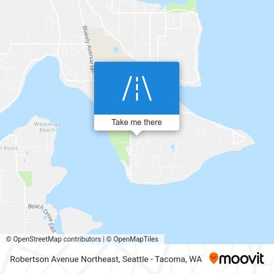 Mapa de Robertson Avenue Northeast