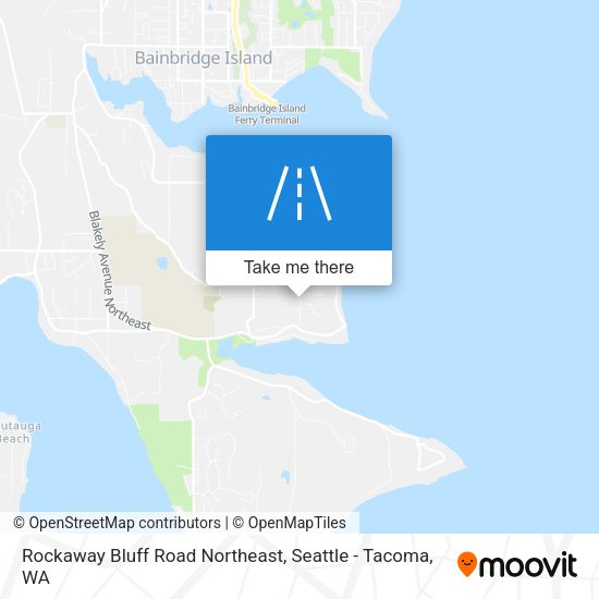 Mapa de Rockaway Bluff Road Northeast