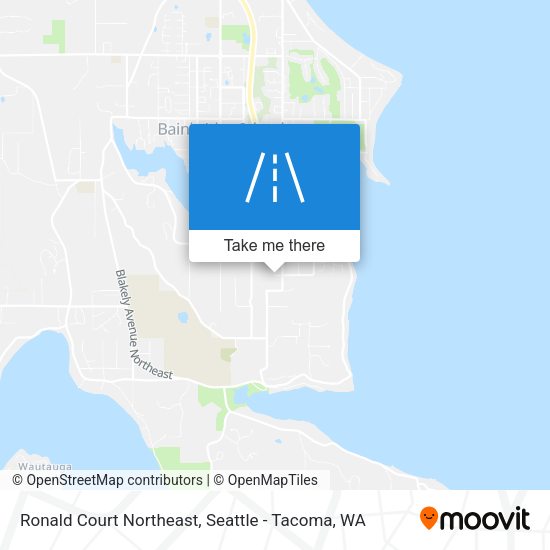 Ronald Court Northeast map