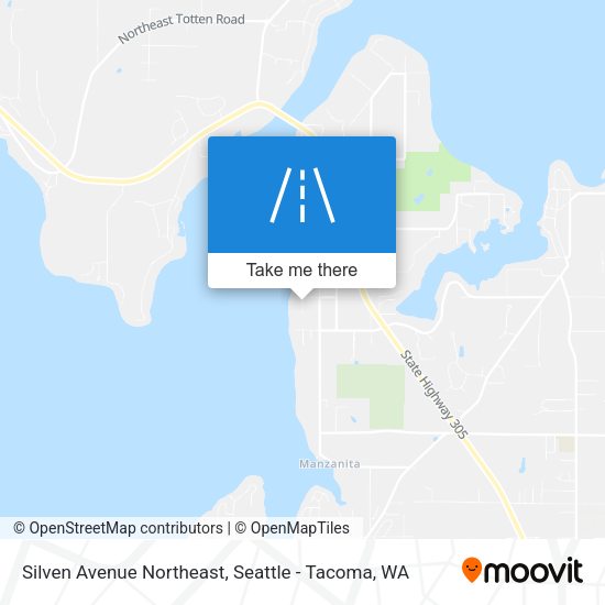 Silven Avenue Northeast map