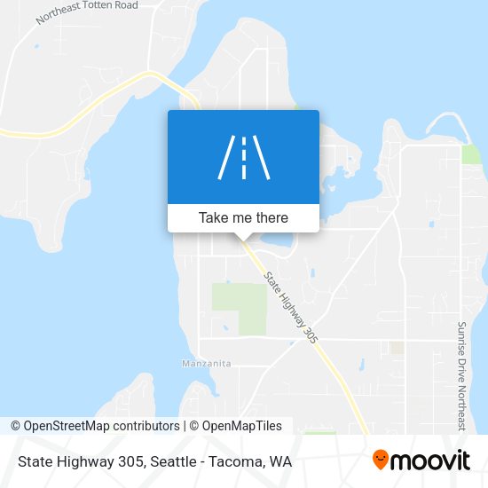 State Highway 305 map