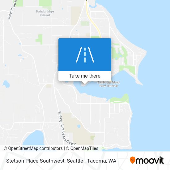 Mapa de Stetson Place Southwest