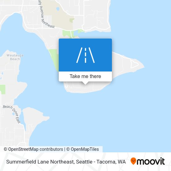 Mapa de Summerfield Lane Northeast