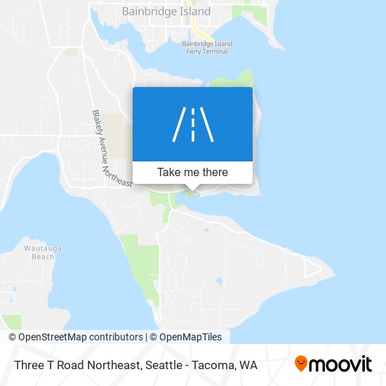 Mapa de Three T Road Northeast