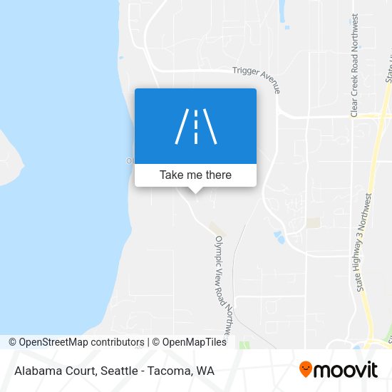Alabama Court map