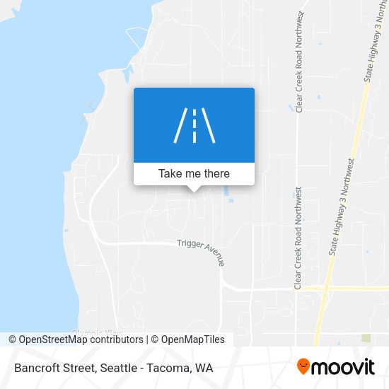 Mapa de Bancroft Street