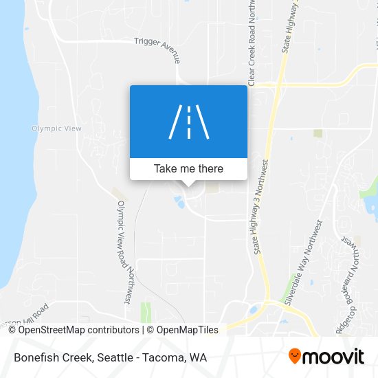 Bonefish Creek map