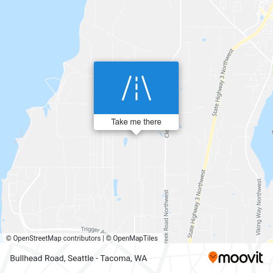 Bullhead Road map