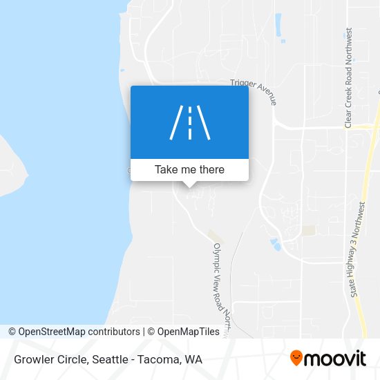 Growler Circle map