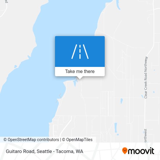 Mapa de Guitaro Road
