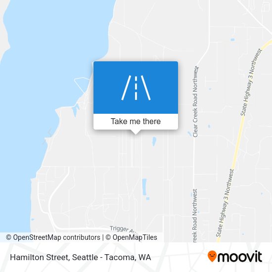 Hamilton Street map