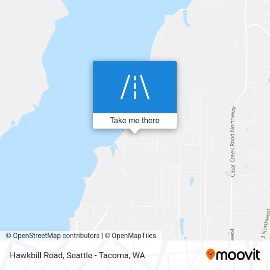 Mapa de Hawkbill Road