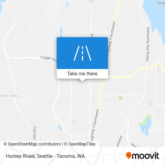 Mapa de Hunley Road