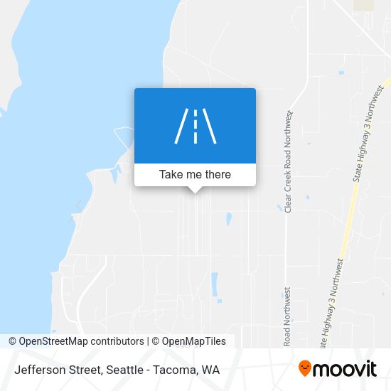 Jefferson Street map