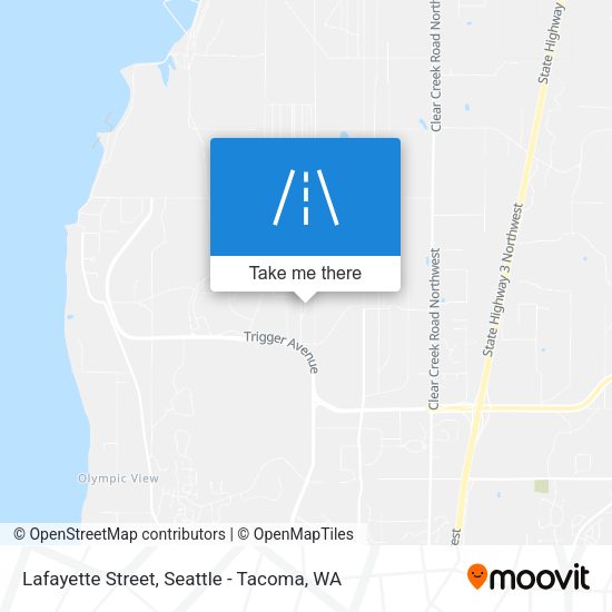 Lafayette Street map