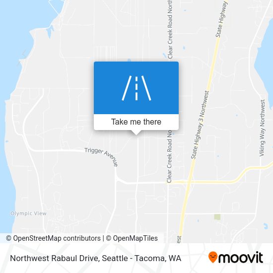 Northwest Rabaul Drive map