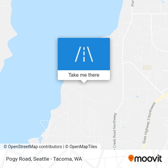 Mapa de Pogy Road