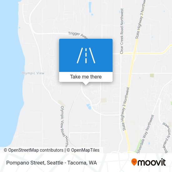 Mapa de Pompano Street