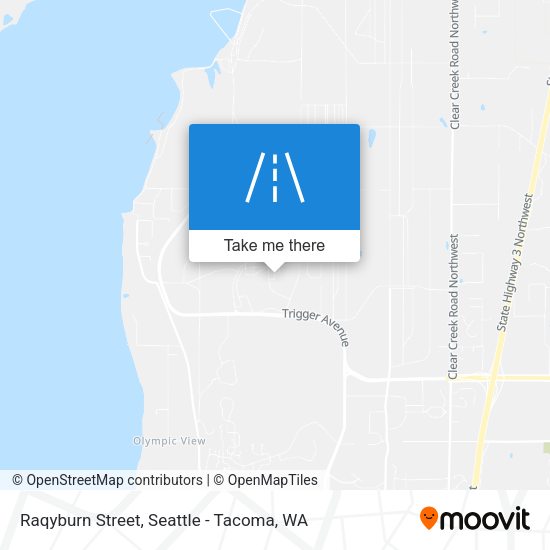 Mapa de Raqyburn Street