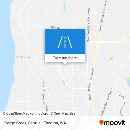 Sargo Creek map