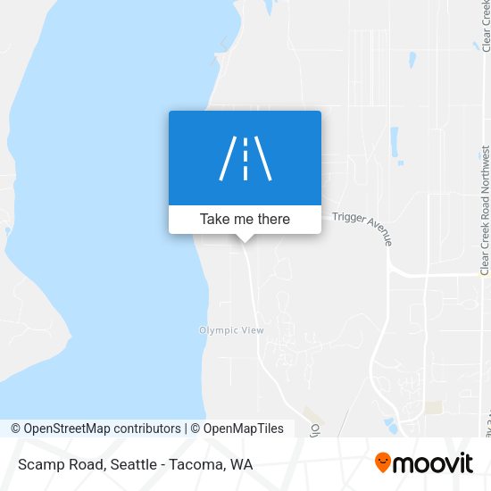 Mapa de Scamp Road