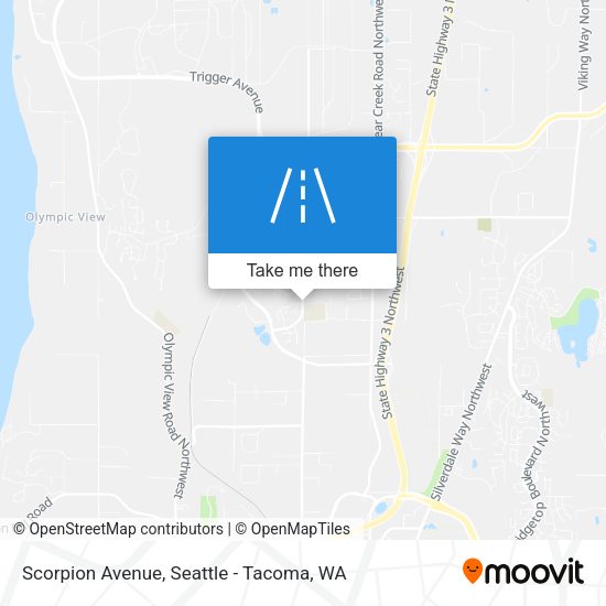Scorpion Avenue map