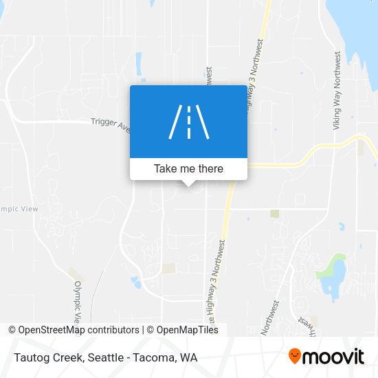 Tautog Creek map