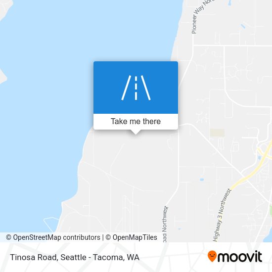 Tinosa Road map