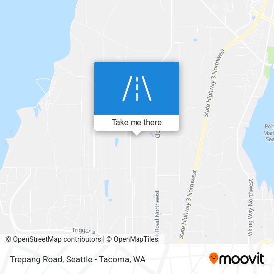 Mapa de Trepang Road