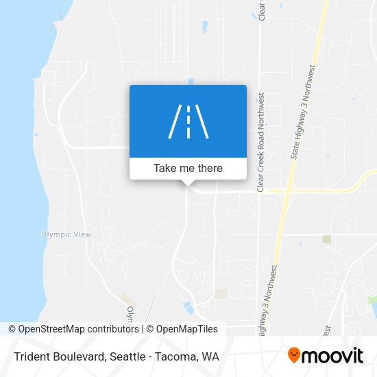 Mapa de Trident Boulevard