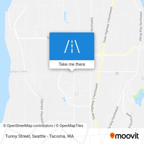 Tunny Street map