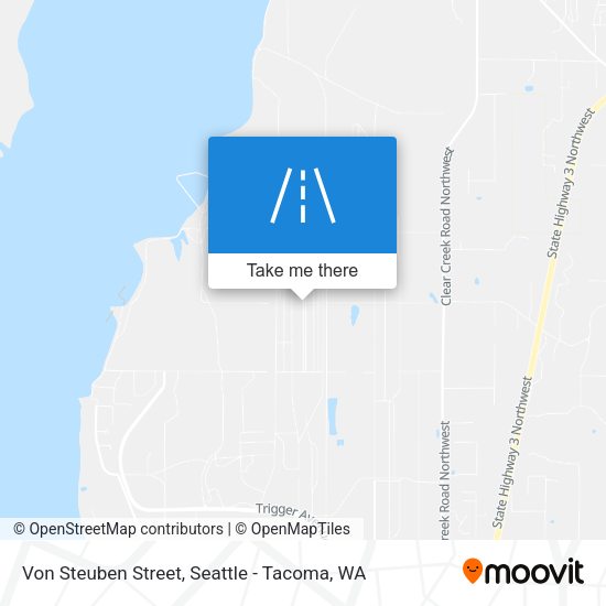Von Steuben Street map