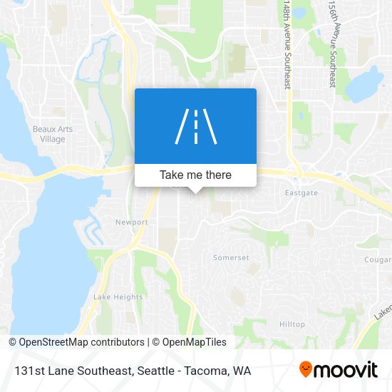 Mapa de 131st Lane Southeast