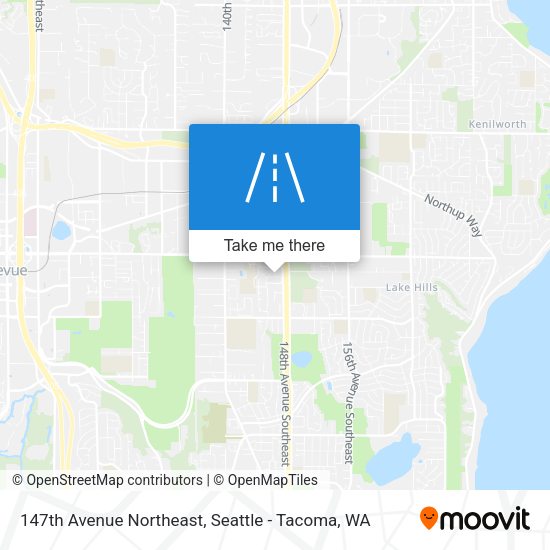 Mapa de 147th Avenue Northeast