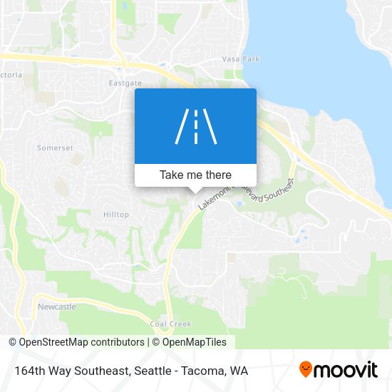 164th Way Southeast map