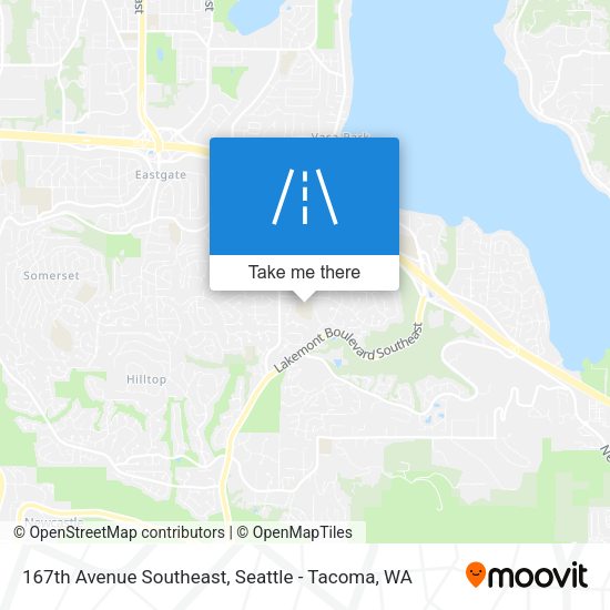 Mapa de 167th Avenue Southeast