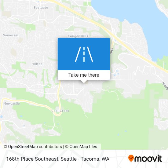 Mapa de 168th Place Southeast